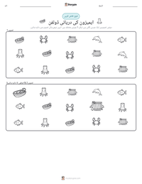 ایمیزون کی دریائی ڈولفن پرنٹ کرنے کے قابل ورکشیٹ کا پیش نظارہ