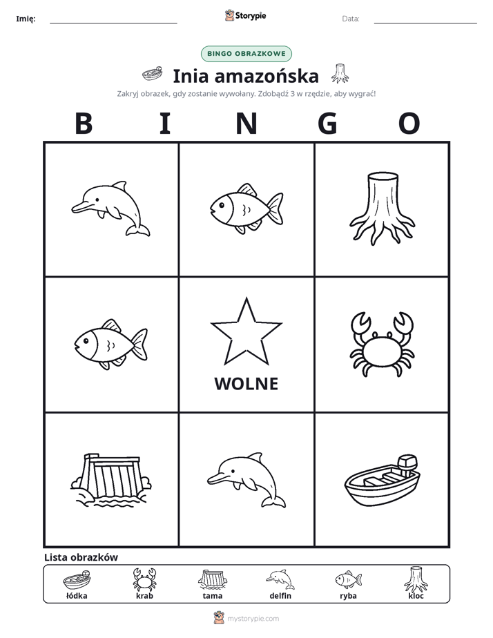Bingo obrazkowe