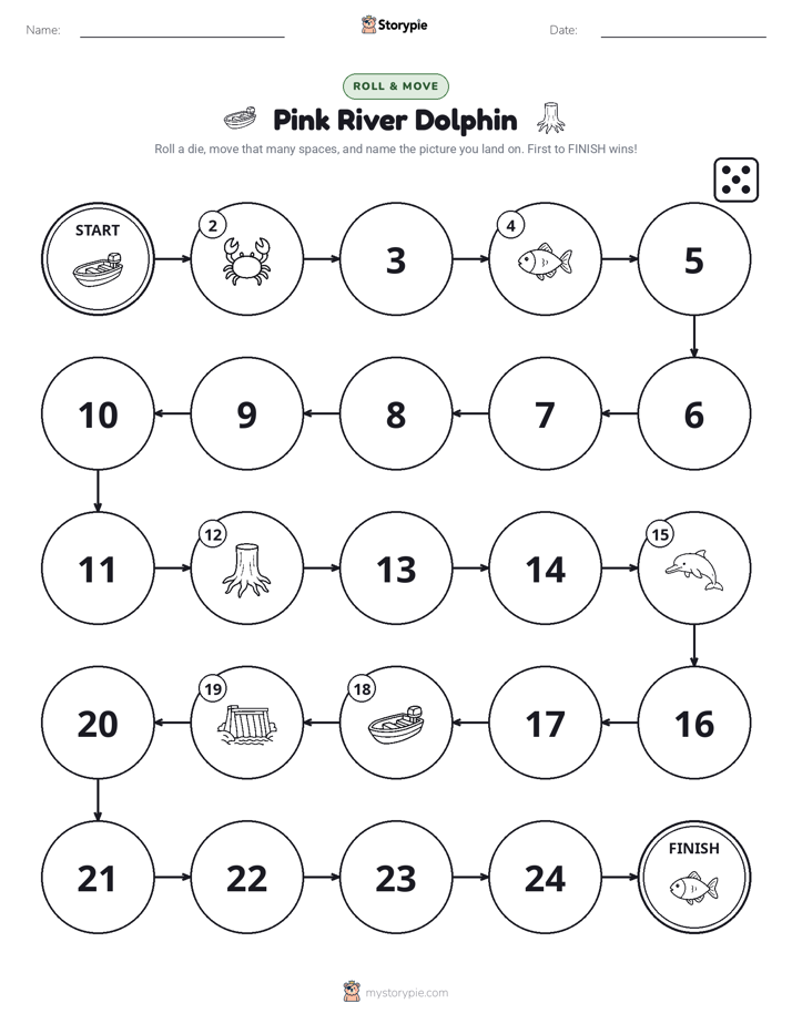 Roll & Move Game