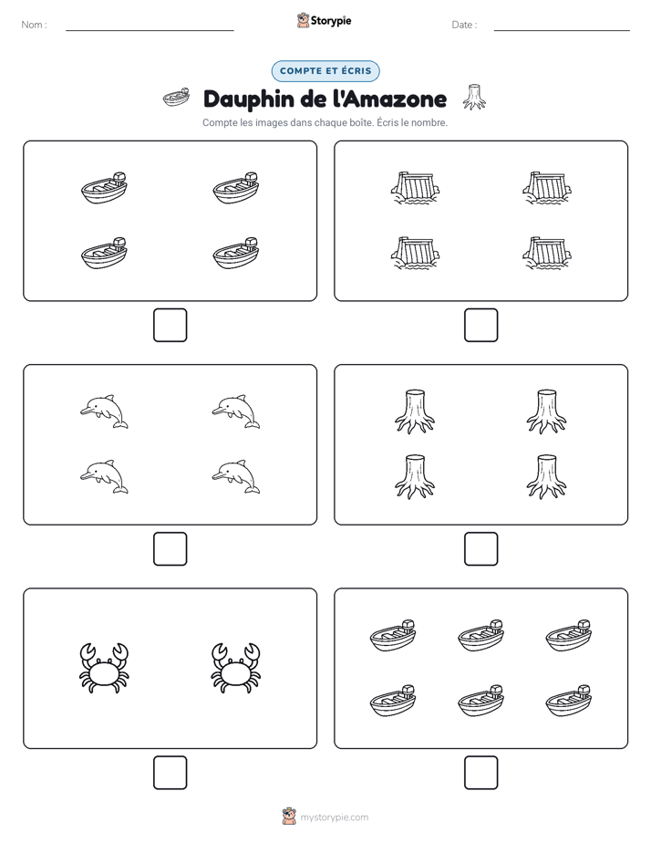 Compter & Écrire