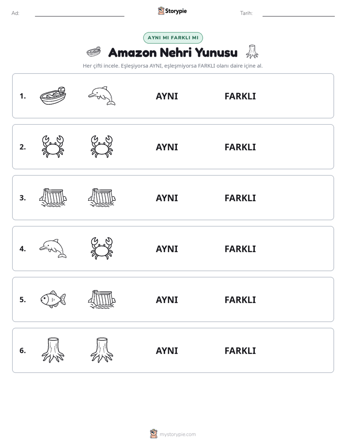 Aynı mı Farklı mı