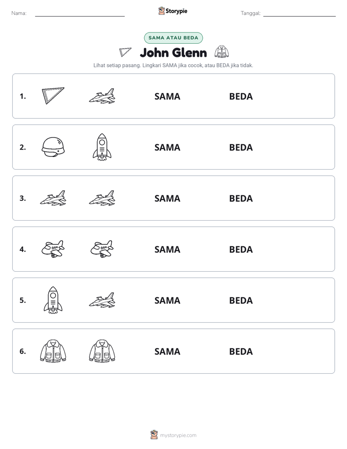 Sama atau Berbeda