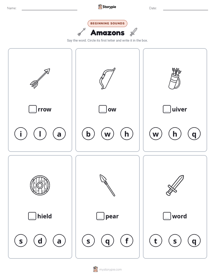 Beginning Sounds