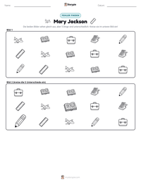 Mary Jackson druckbare Arbeitsblatt Vorschau