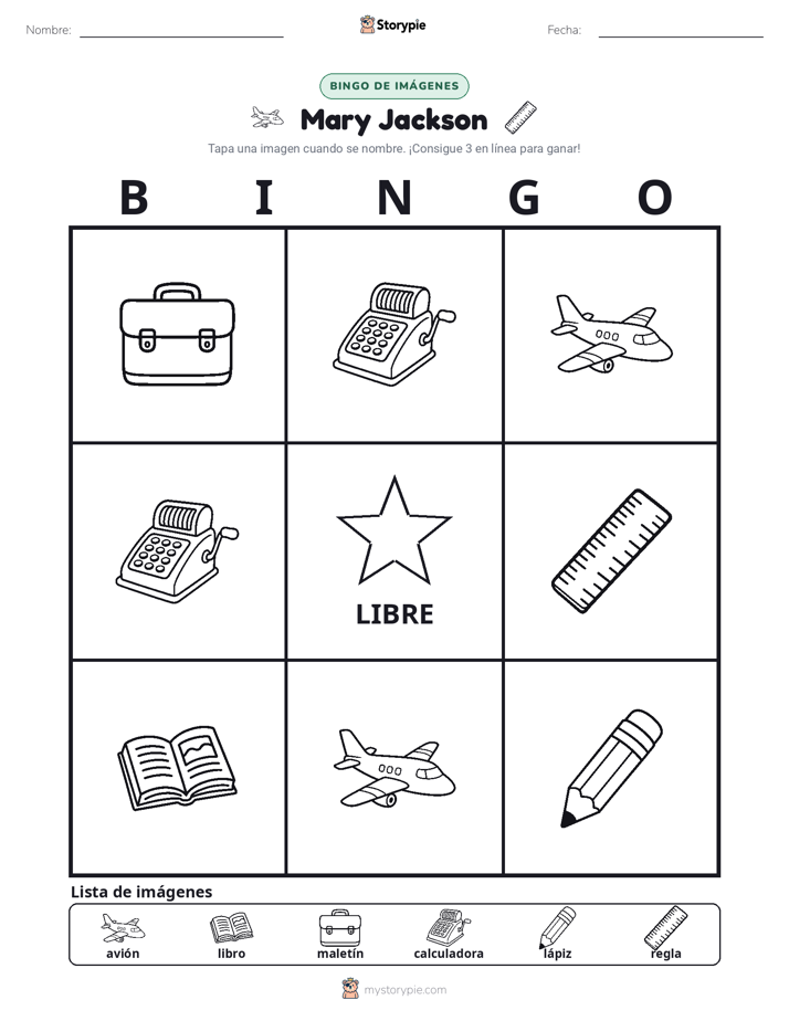 Bingo de Imágenes