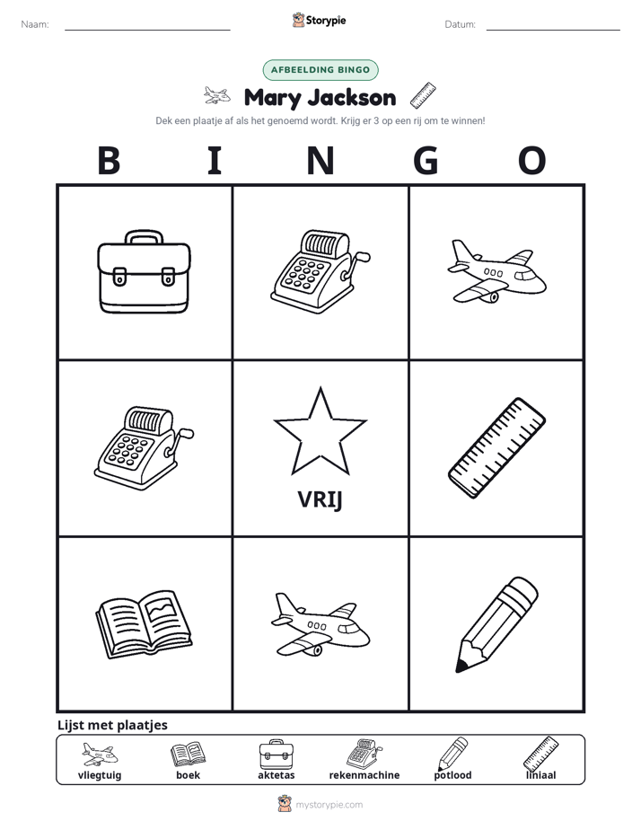 Afbeelding Bingo