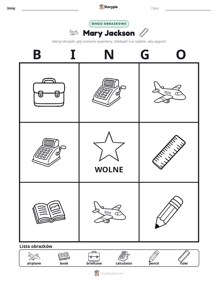 Bingo obrazkowe