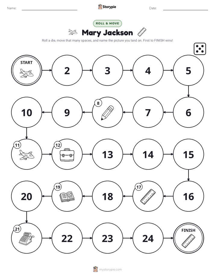 Roll & Move Game