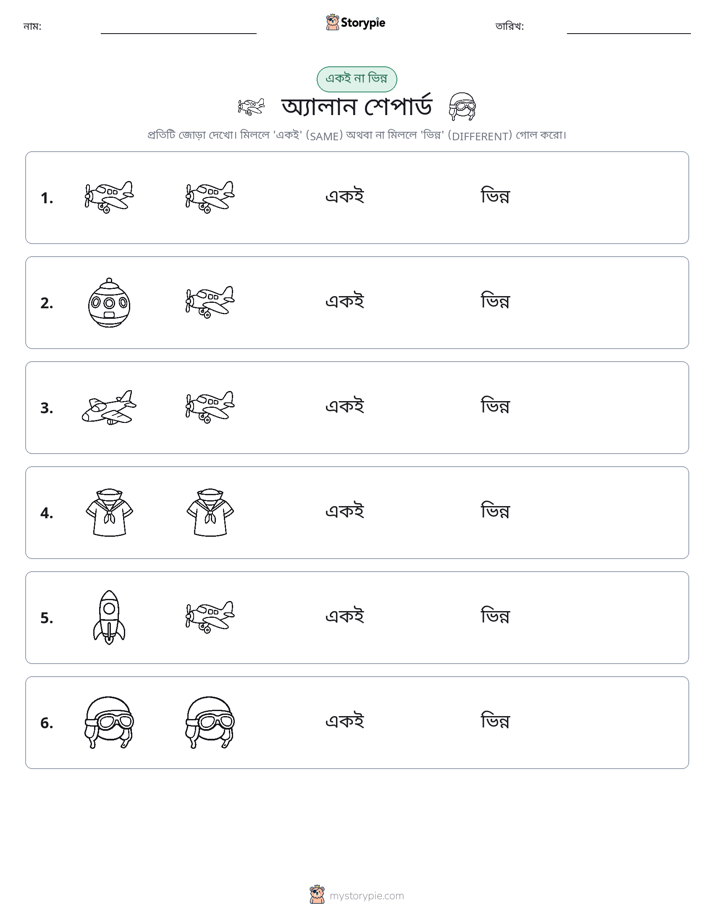 একই বা ভিন্ন