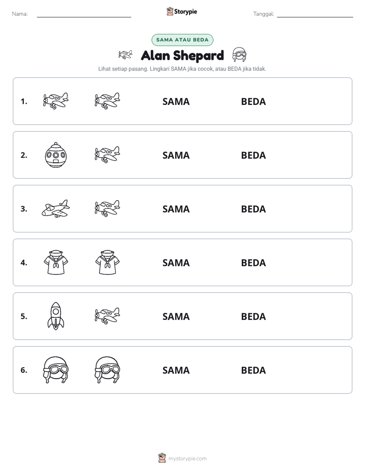 Sama atau Berbeda