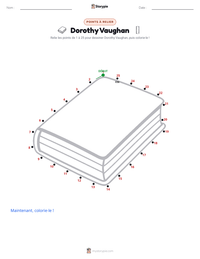 Aperçu de la feuille de travail imprimable Dorothy Vaughan