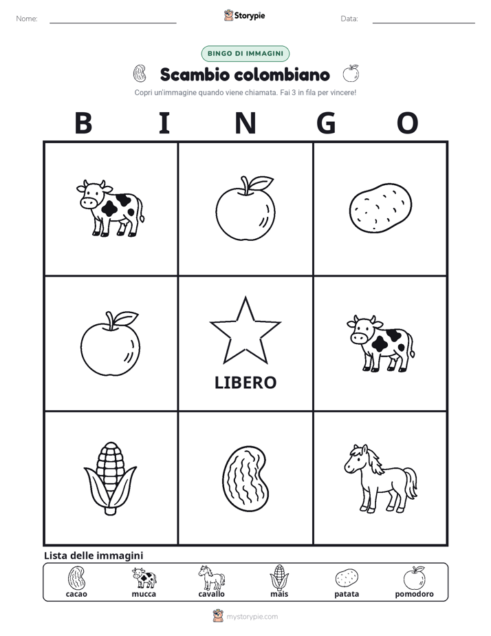 Bingo delle Immagini