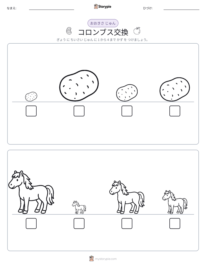 サイズ順