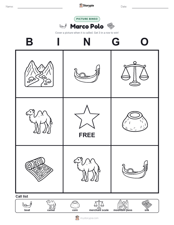 Picture Bingo