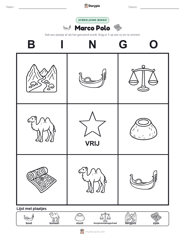 Afbeelding Bingo