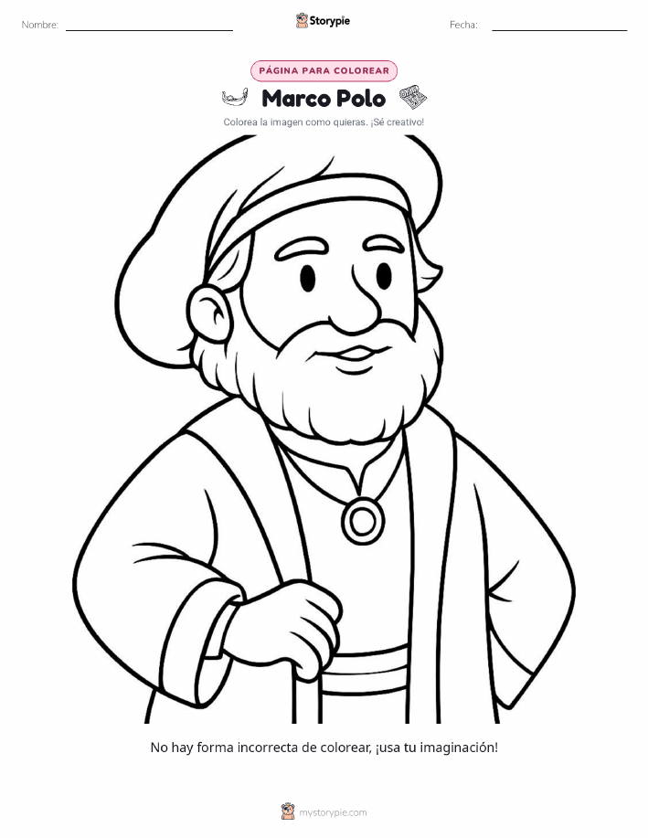 Página para Colorear