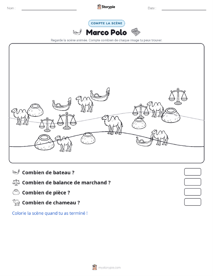 Scène de Comptage
