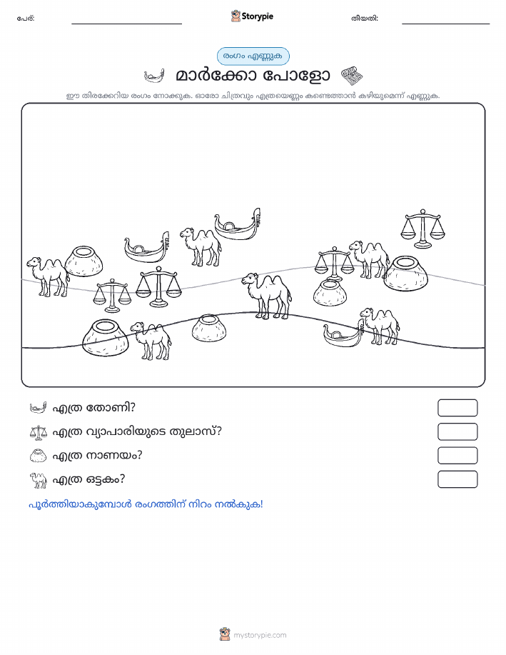 എണ്ണുന്ന ദൃശ്യങ്ങൾ
