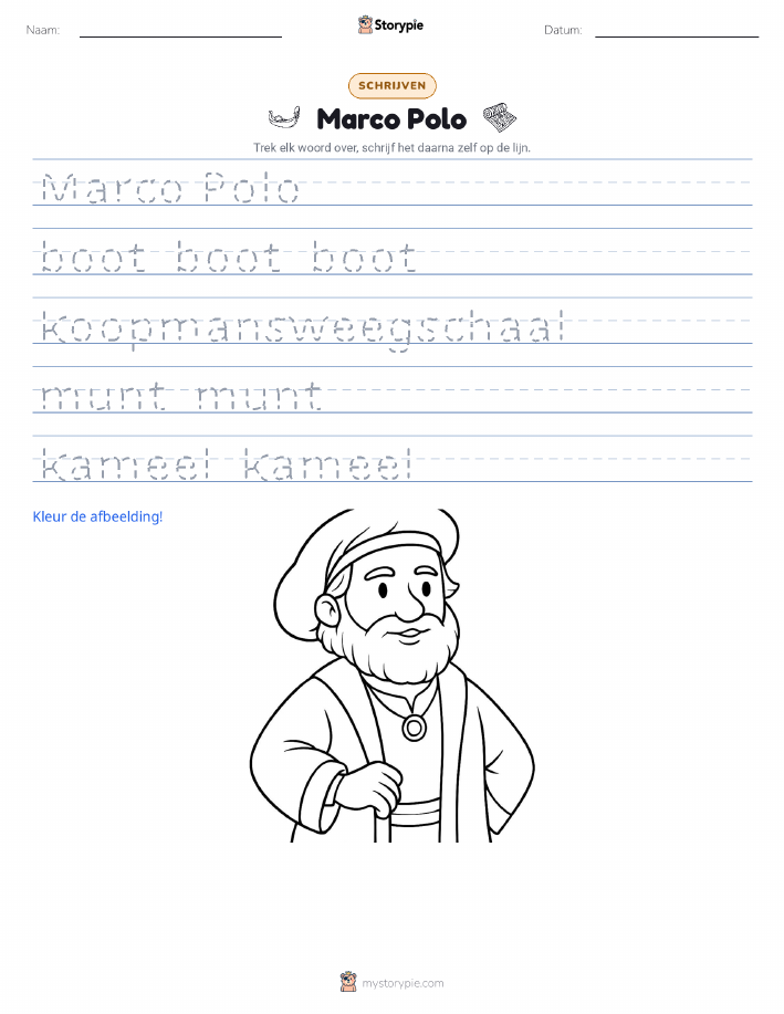 Schrijf Oefening
