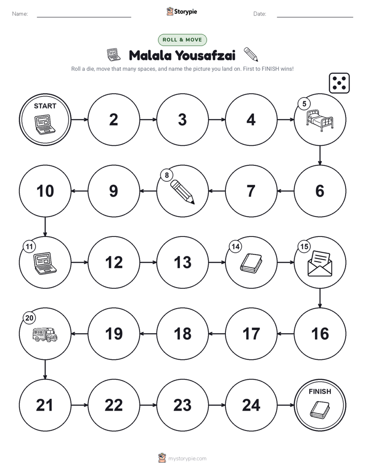 Roll & Move Game