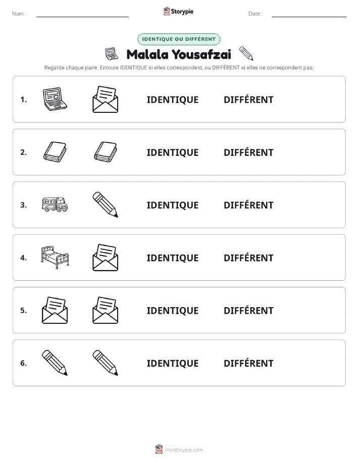 Identique ou Différent