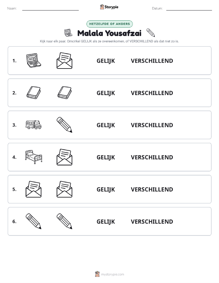 Zelfde of Verschillend