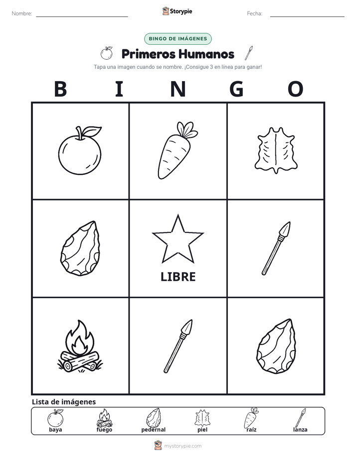 Bingo de Imágenes