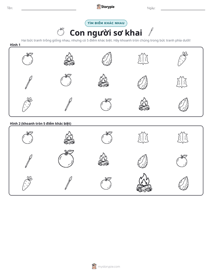 Tìm Sự Khác Biệt