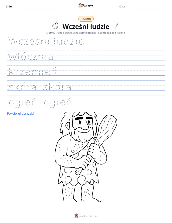 Ćwiczenie Pisania