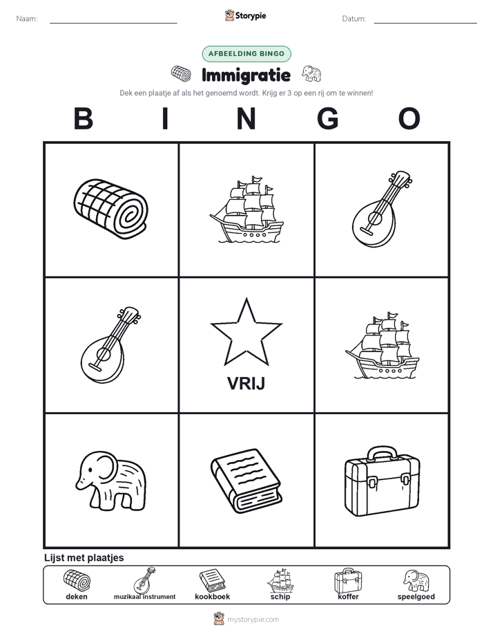 Afbeelding Bingo