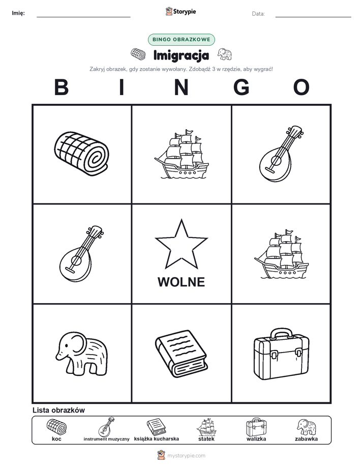 Bingo obrazkowe