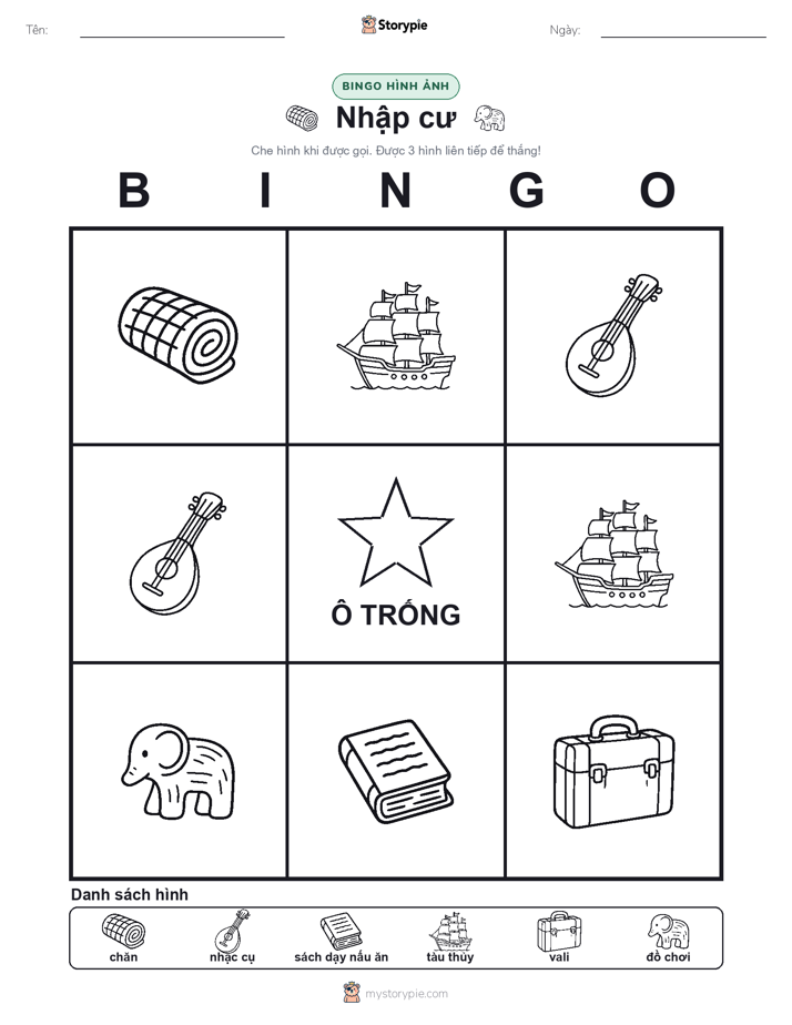 Bingo Hình Ảnh