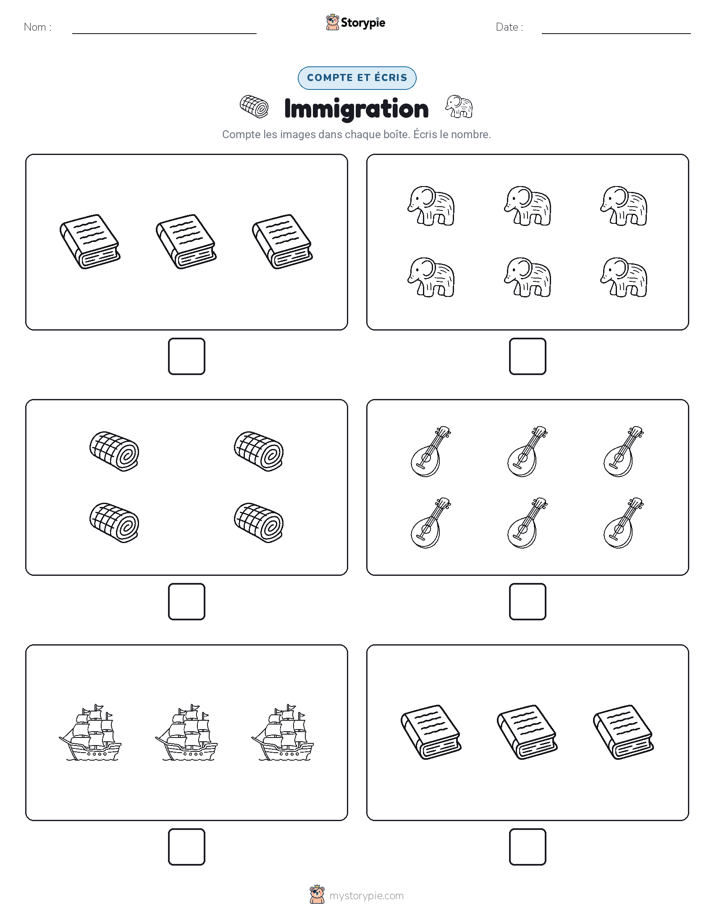 Compter & Écrire