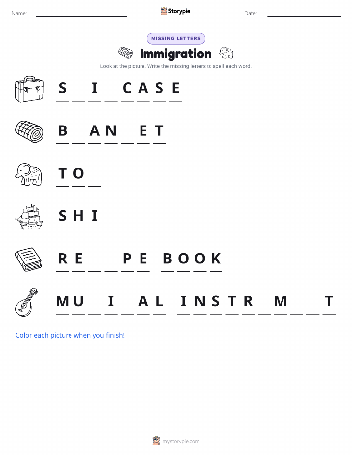 Missing Letters