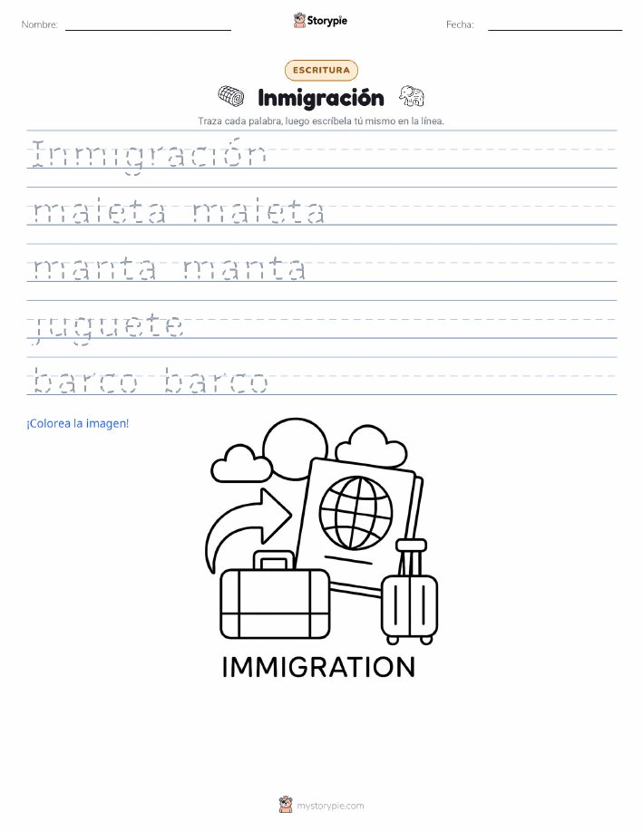 Práctica de Escritura