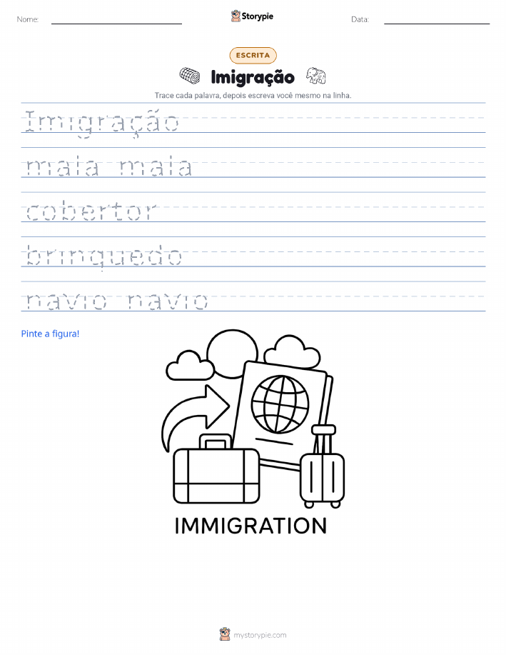 Prática de Escrita