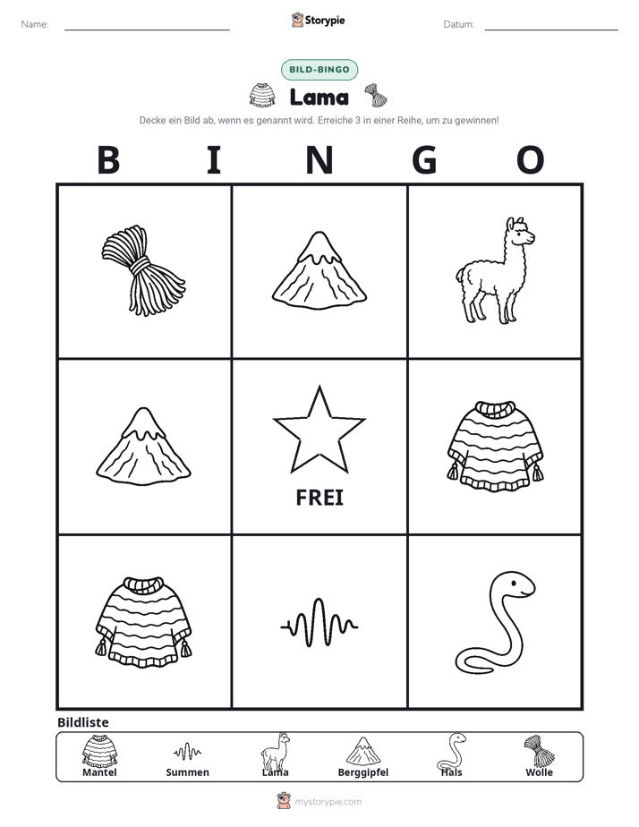 Bild-Bingo