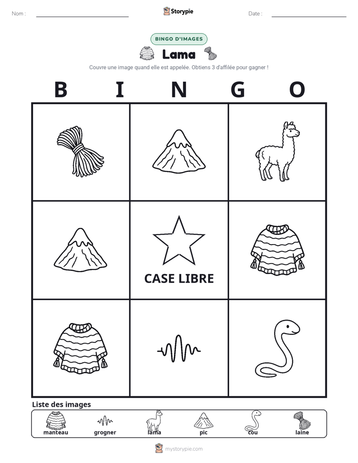 Bingo d'Images