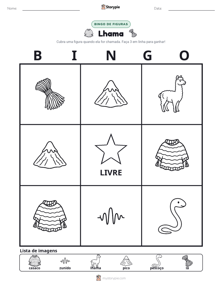 Bingo de Imagens