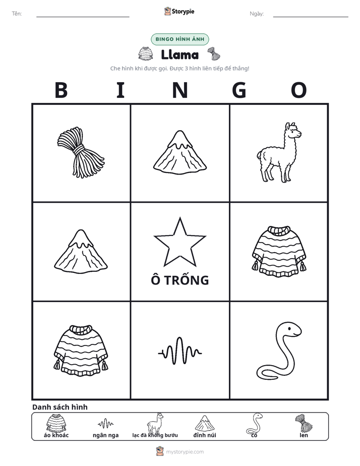 Bingo Hình Ảnh