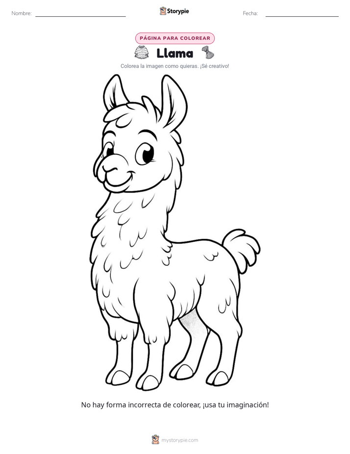 Página para Colorear
