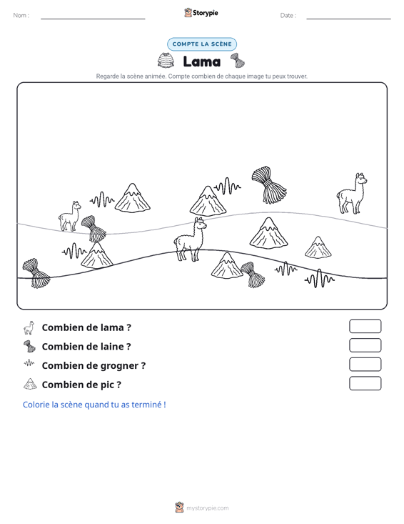 Scène de Comptage