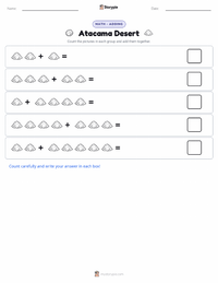 Atacama Desert printable worksheet preview