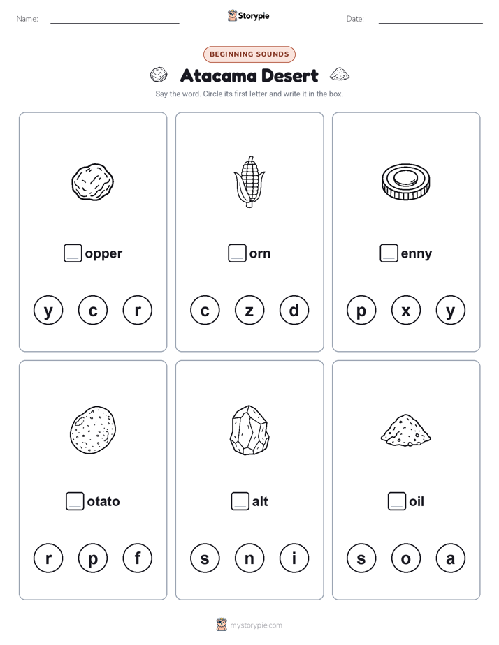 Beginning Sounds