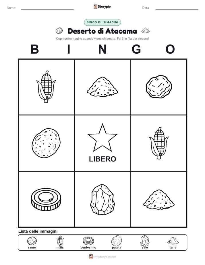 Bingo delle Immagini