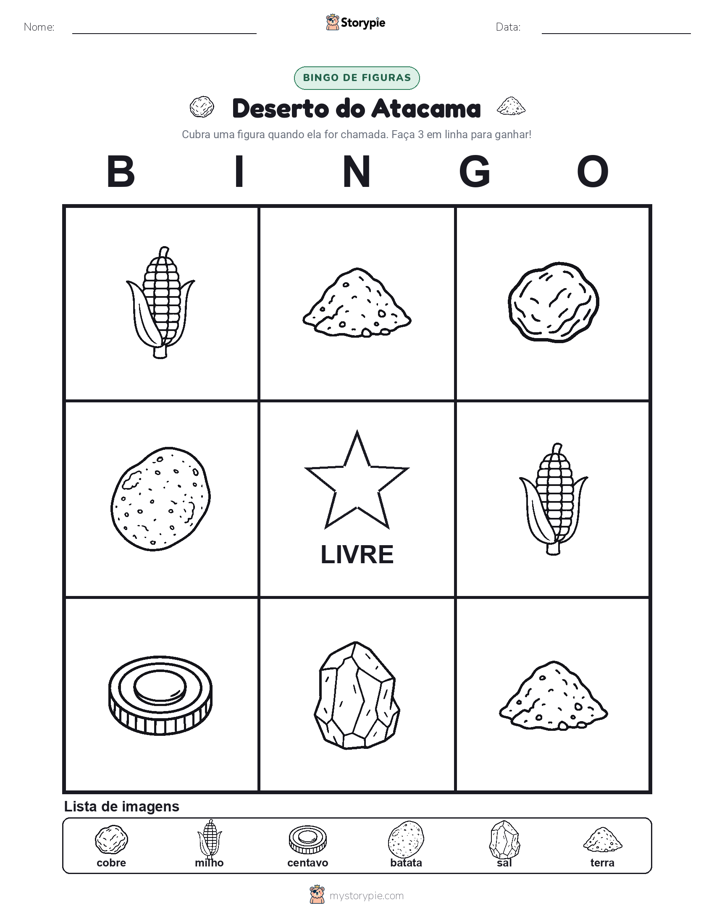 Bingo de Imagens