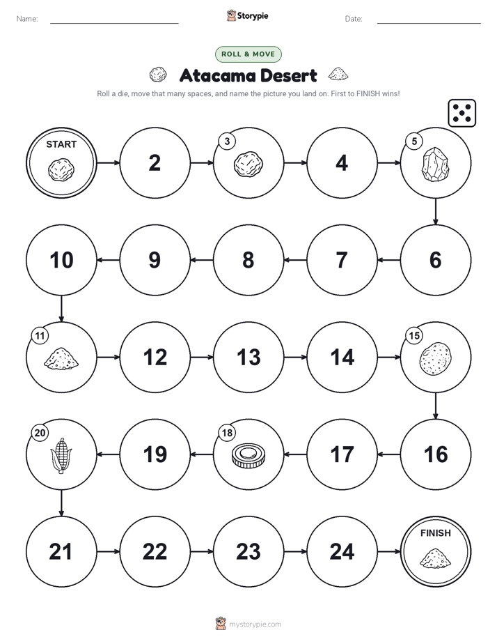 Roll & Move Game