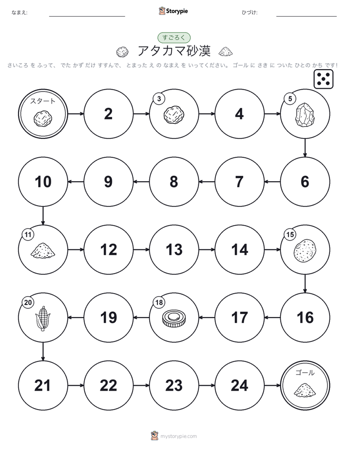 ロール＆ムーブゲーム
