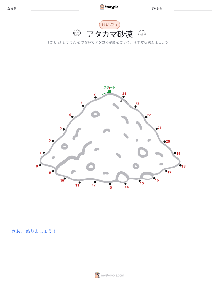 点つなぎ