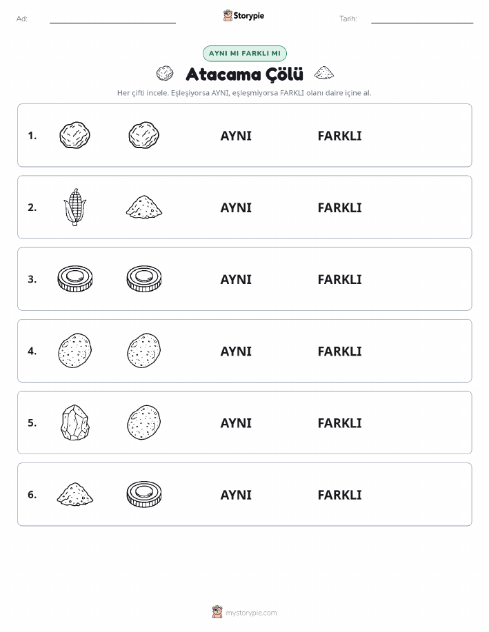 Aynı mı Farklı mı
